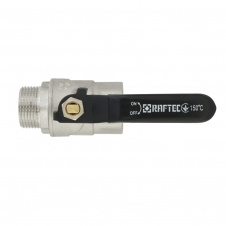 Кран шаровый Raftec BLACK PN20 НВ 3/4 ручка