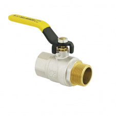 Кран шаровый Raftec YELLOW PN40 НВ 3/4 ручка
