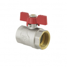 Кран шаровый Raftec RED PN40 ВВ 1 бабочка