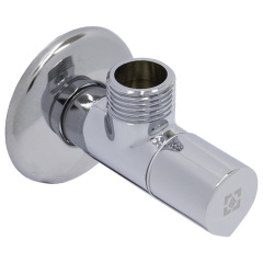 Кран угловой с керамическим запорным элементом Raftec PN10 НН 1/2x3/4 Киев