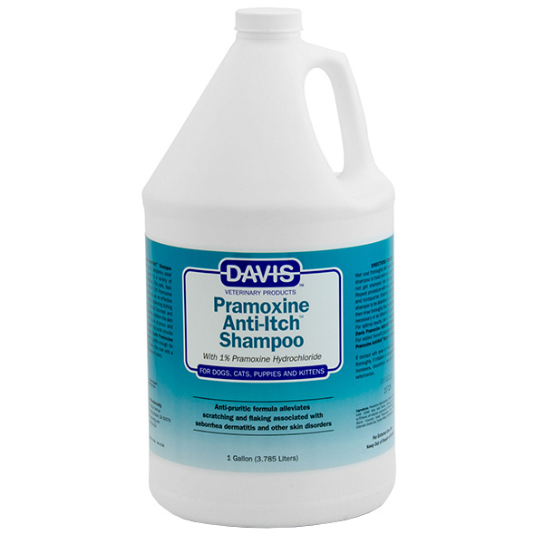Шампунь от зуда Davis Pramoxine Anti-Itch Shampoo для собак и кошек 3.8 ...