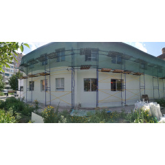 Поліетиленова сітка затіняюча Light 40 % затінення, 4.0 х 50.0 м Техпром Балаклія