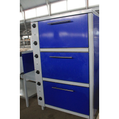 Трисекційна жарочна електрошафа ШЖЕ-3-GN2/1 стандарт Техпром Полтава