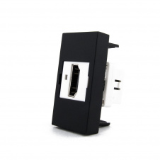 Механізм розетка Livolo HDMI чорний (VL-C7-1HD-12)