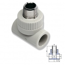 Тройник Ekoplastik 25х3/4 STKE02525X