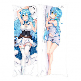 Подушка Обіймашка Bioworld Дакімакура Ламі Юкіхана Віртуальний перегляд 150х50см (18284)