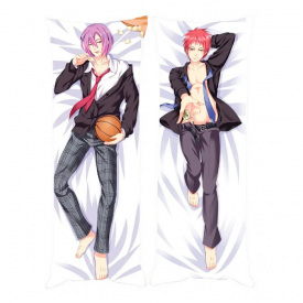 Подушка обіймашка Bioworld Дакімакура Ацуші Мурасакібара / Сейджуро Акаші Баскетбол Куроко 150х50см (18168)