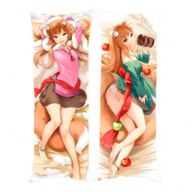 Подушка Обіймашка Bioworld Дакімакура Холо Вовчиця та прянощі v2 150х50см (18411)