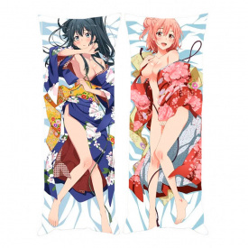 Подушка обіймашка Bioworld Дакимакура Юкино Юкиношита / Юи Юигахама Як і очікував, моє шкільне романтичне життя не вдалося 150х50см (18798)