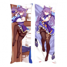 Подушка обіймашка Bioworld Дакімакура Ке Цин Genshin Impact v3 150х50см (17877)