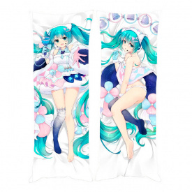 Подушка обіймашка Bioworld Дакімакура Хатсуне Міку Вокалоїд v24 150х50см (18069)