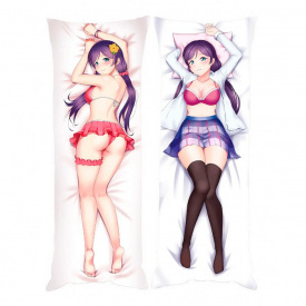 Подушка обнимашка Bioworld Дакимакура Нозоми Тоджо Живая любовь! v2 150х50см (18641)
