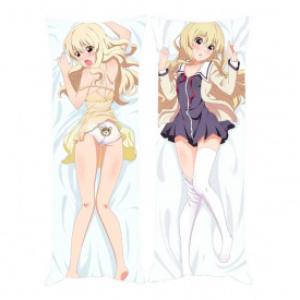 Подушка обіймашка Bioworld Дакімакура Йошико Ханабатака Дурочка 150х50см (18608)