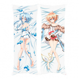 Подушка обнимашка Bioworld Дакимакура Альтернативная игра богов 150х50см (17982)