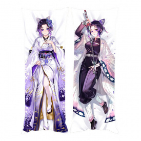 Подушка обнимашка Bioworld Дакимакура Синобу Коте Клинок, рассекающий демонов v2 150х50см (18839)