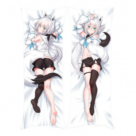 Подушка Обіймашка Bioworld Дакімакура Фубукі Ширакамі Віртуальний перегляд v3 150х50см (18299)