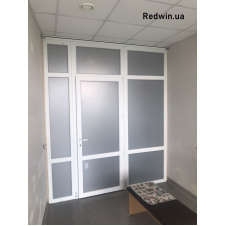 Перегородки офисные из алюминия марки Фрамекс (Украина) от производителя в Киеве