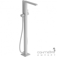 Смеситель для ванны напольный Hansgrohe Tecturis E 73445700 матовый белый