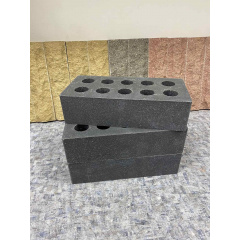 Кирпич гладкий пустотелый ECOBRICK (250х120х65) черный Киев