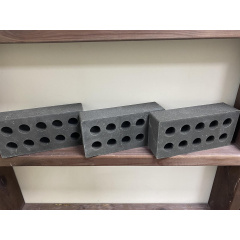 Кирпич гладкий пустотелый ECOBRICK (250х120х65) серый Николаев