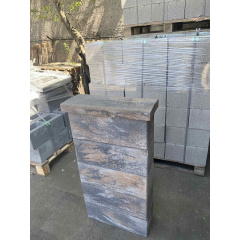 Евроблок для забора колормикс Эверест (190х190х500) Ровно