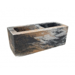 Евроблоки трехцветные (190х190х500) Виноградов