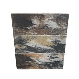 Євроблоки триколірні (190х190х500)