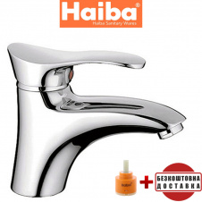 Змішувач для умивальника HAIBA ERIS (Chr-001)