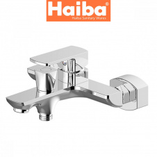 Смеситель для ванны короткий нос HAIBA Oscar EURO (Chr-009) 1