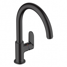 Hansgrohe VERNIS BLEND смеситель для кухни, черный матовый