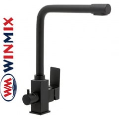 Смеситель для кухни Ухо под осмос Winmix Kub Black 021 (Chr-021), Польша (нержавеющая сталь) Тернополь