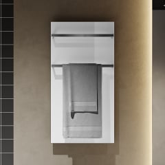 Полотенцесушитель электрический ONYX s2L 900x470 mm Белый матовый Броды