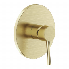 CRUZE змішувач для душа прихованого монтажу, cepillado oro Виноградов