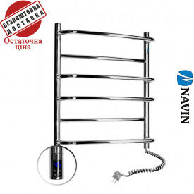 Полотенцесушитель Электро Navin Омега 53х60 Sensor, таймер Украина (Правый)