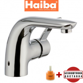 Змішувач для умивальника HAIBA Latres ALASKA Chr-001