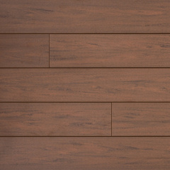 Террасная доска двухсторонняя BRUGGAN MULTICOLOR Cedar дерево-полимерная композитная доска искусственная для террасы и бассейна коричневая Ровно