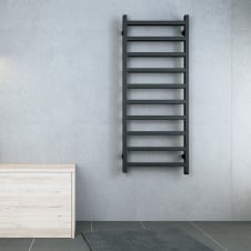 Рушникосушка водяна Terma Simple 960x500 Black mat