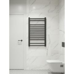 Полотенцесушитель водяной Terma BONE 760х500 Black mat Каменское