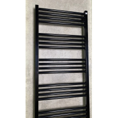 Полотенцесушитель водяной Terma Fiona 900x430 Black mat Петрово