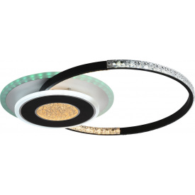 Люстра світлодіодна акрилова Sirius C7067/500 WH+BK (RGB) 80W+8W