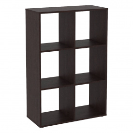 Шкаф книжный Компанит КШ-21 Венге темный 73х33х109,4 см