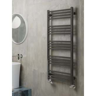 Полотенцесушитель водяной Terma Fiona 1140x530 Black mat
