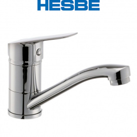 Змішувач для умивальника ялинка на шпильці HESBE Nikas (Chr-004) 15cm