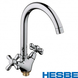 Смеситель для кухни на гайке HESBE DOMINOX (Chr-275)