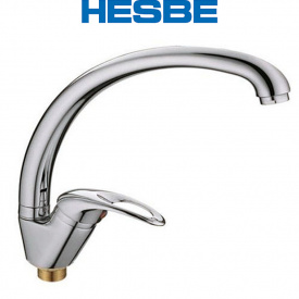 Змішувач для кухні Вухо на гайці HESBE Premiere Chr-777 (nut)