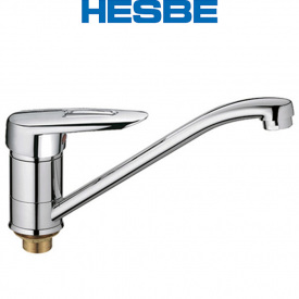Смеситель для кухни елка на гайке HESBE DISK (Chr-555) 25см