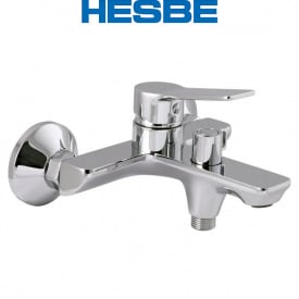 Смеситель для ванны короткий нос HESBE DIANA EURO (Chr-009)