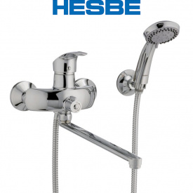 Змішувач для ванни HESBE Mars EURO (Chr-006)