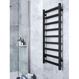 Полотенцесушитель водяной Terma Simple 1080x500 Black mat