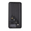 Зовнішній акумулятор Power Bank ProTech B-06 LCD LED Ліхтарик 30000 mAh Black (3_02405) Петрове